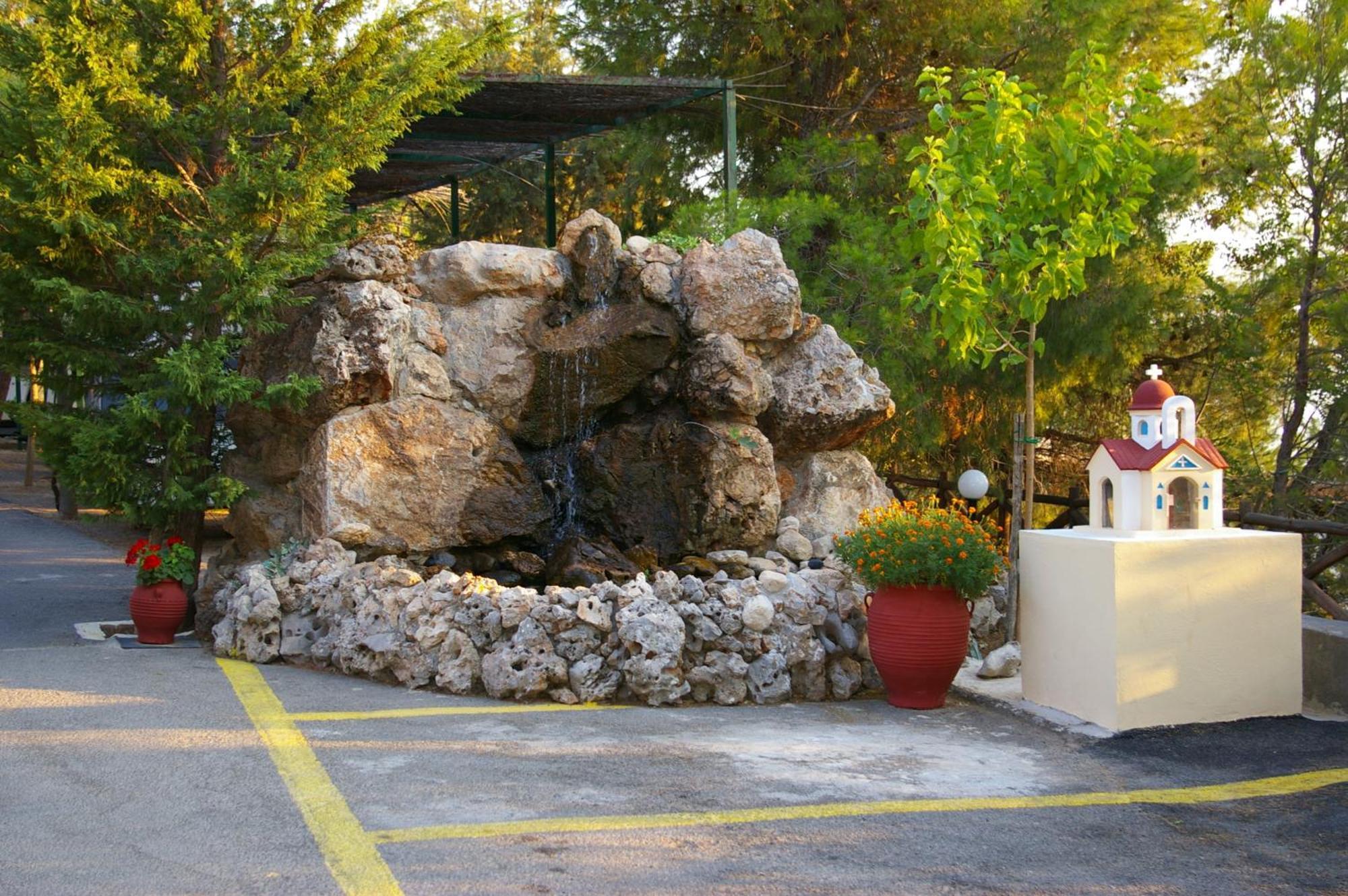 Bungalow - Camping Apollon Delphi ภายนอก รูปภาพ