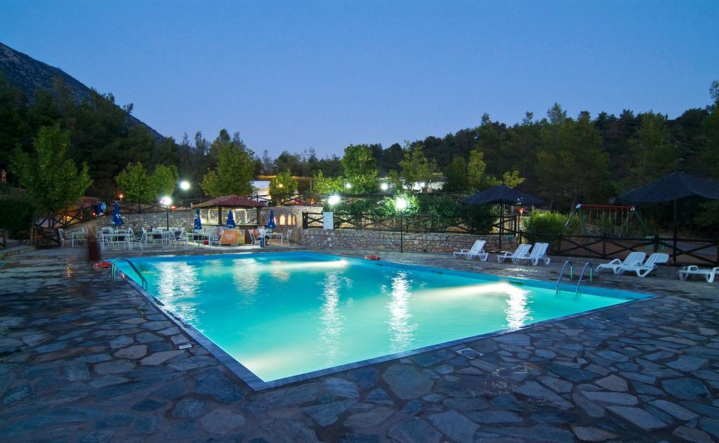 Bungalow - Camping Apollon Delphi ภายนอก รูปภาพ